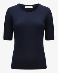 Lodenfrey Cashmere-Strickshirt Blau