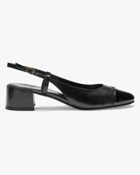 Tory Burch Slingback-Pumps Schwarz