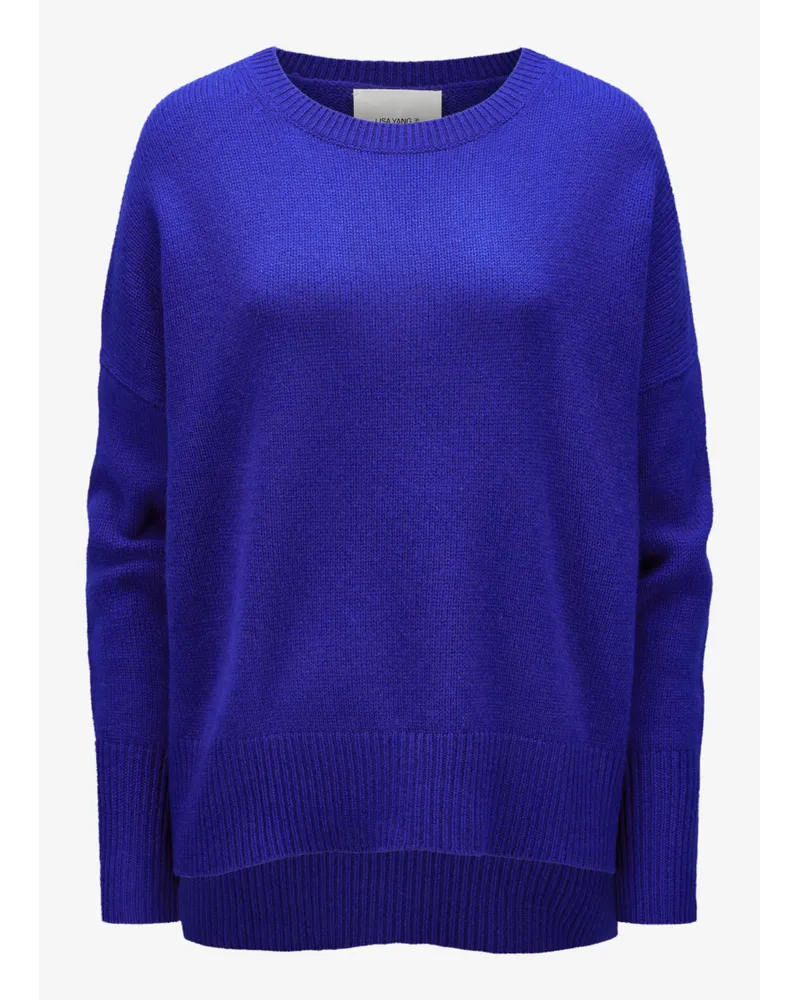 Lisa Yang Mila Cashmere-Pullover Blau