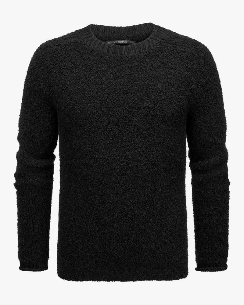 Hannes Roether Pullover Schwarz