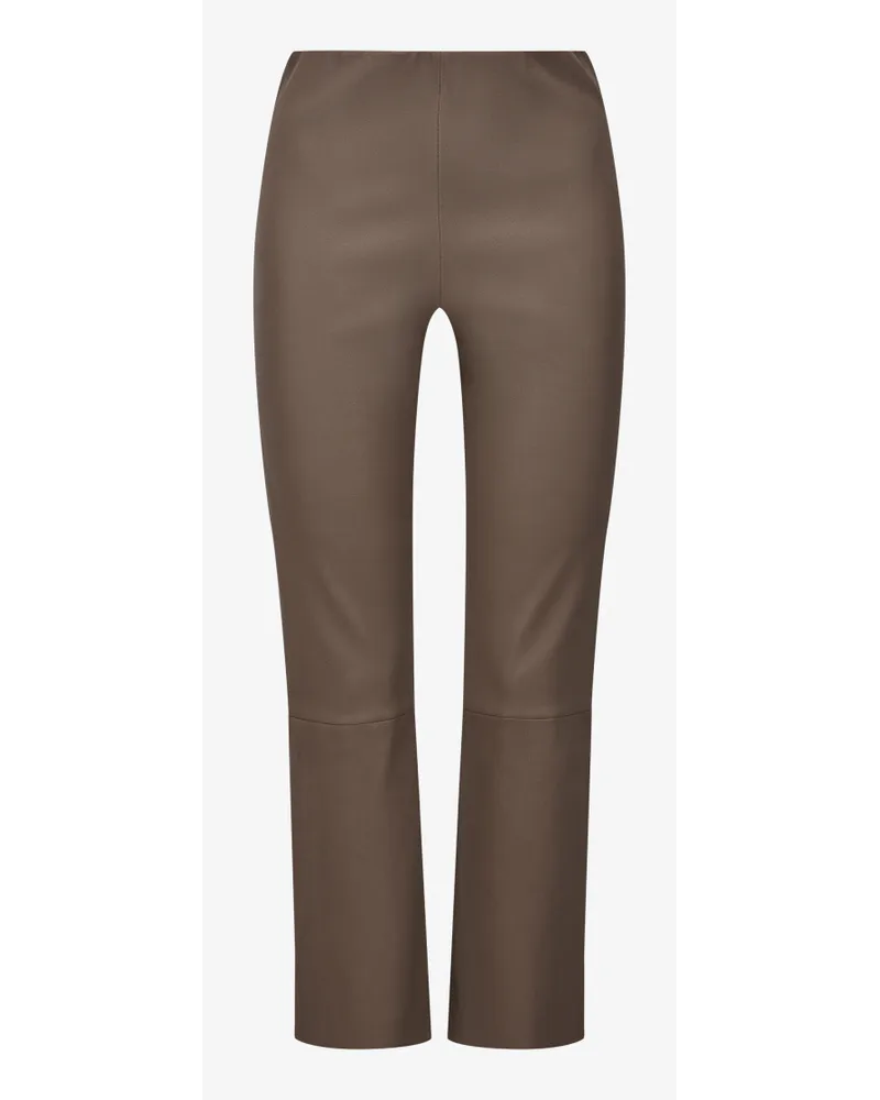 By Malene Birger 7/8-Lederhose Braun