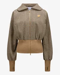 Patou Flanell-Blouson Beige