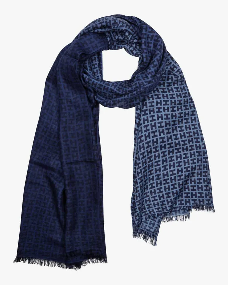 hemisphere Radeombre Cashmere-Schal Blau