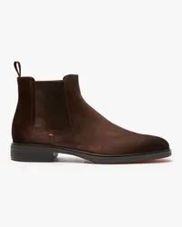 Santoni Easy Chelsea Boots Braun