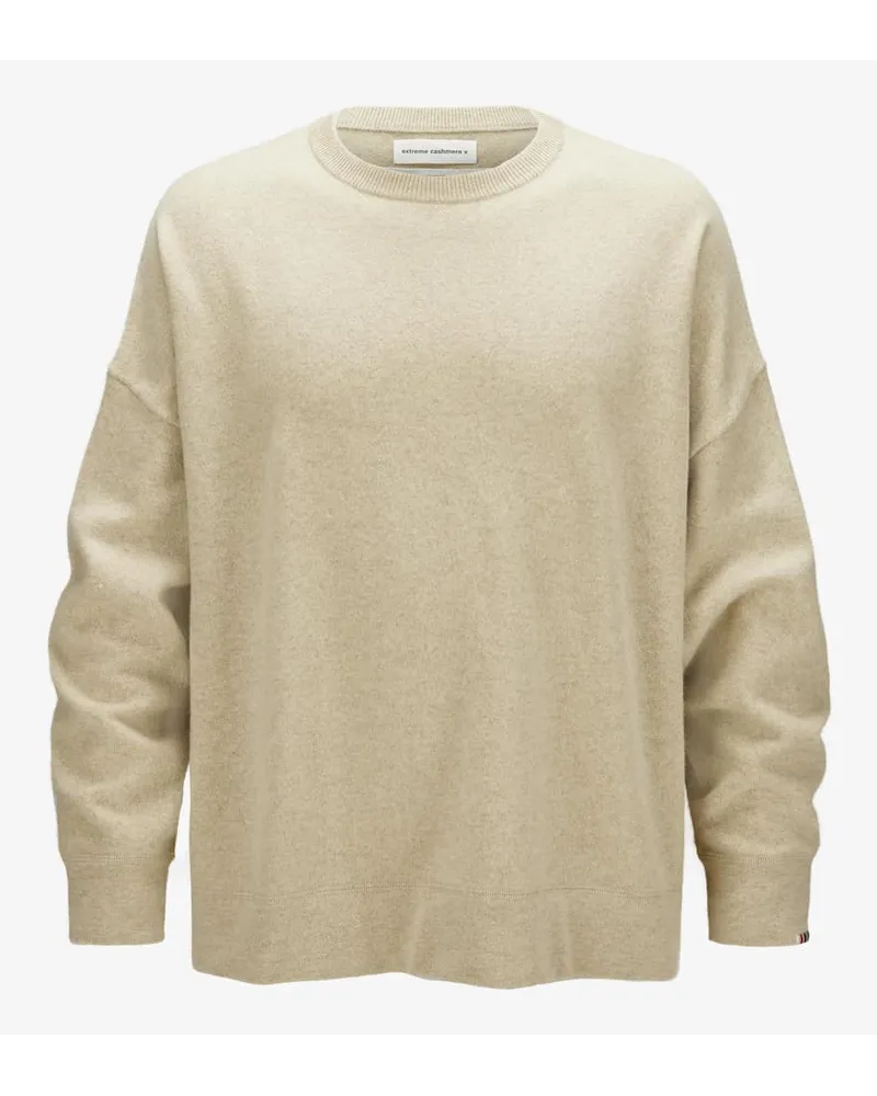 extreme cashmere Cashmere-Pullover Beige