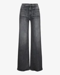 Mother The Patch Pocket Twister Sneak Jeans Grau