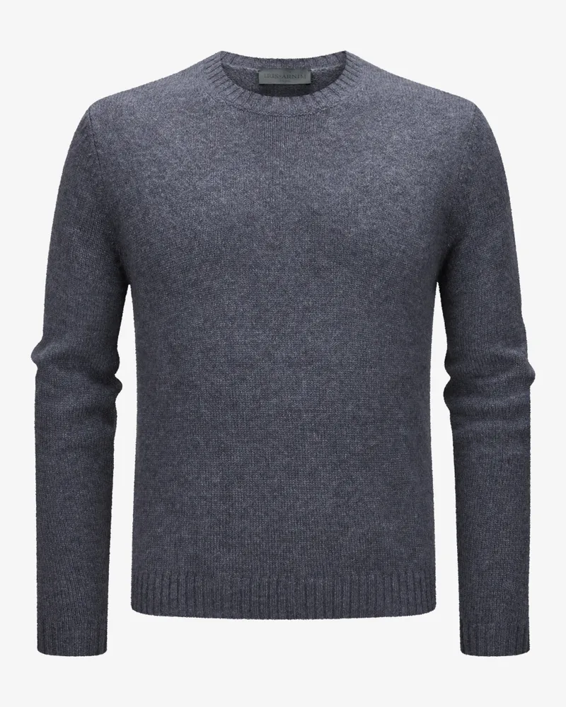 Iris von Arnim Glendal Cashmere-Seiden-Pullover Blau