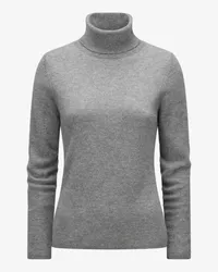 Lodenfrey Cashmere-Rollkragenpullover Grau