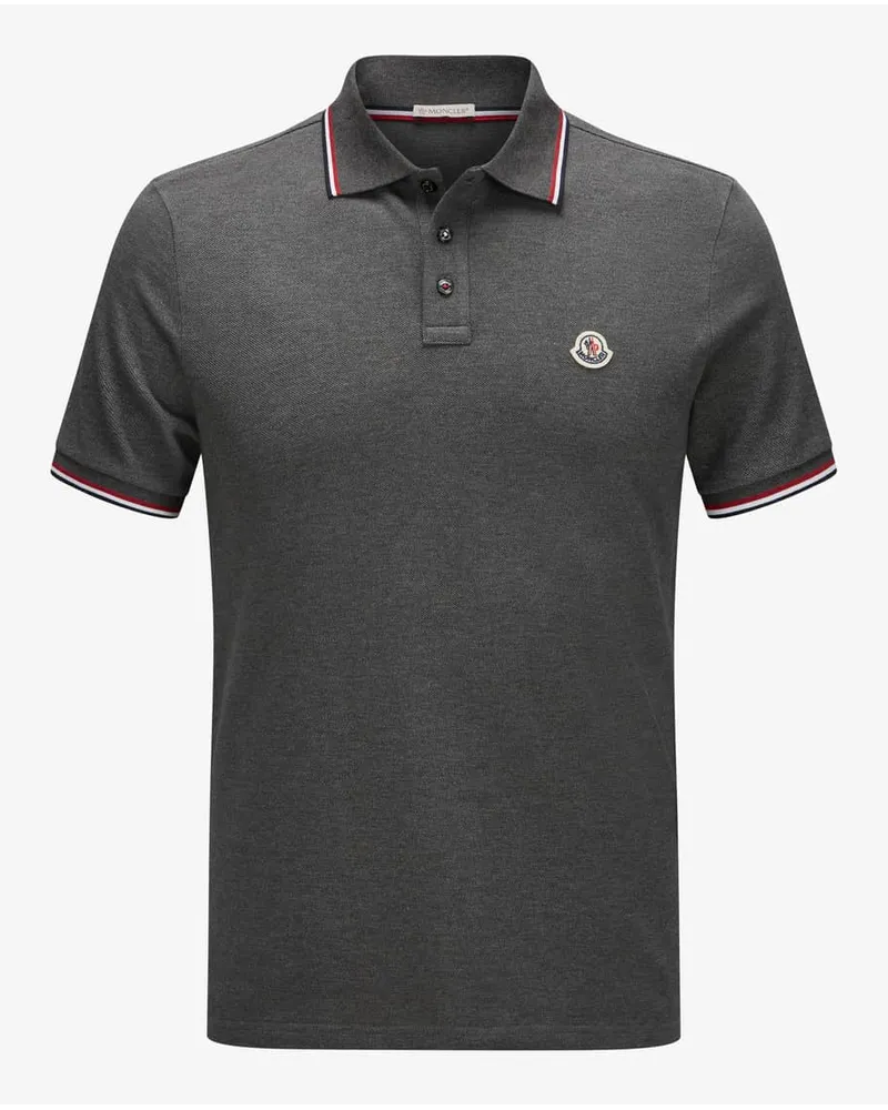 Moncler Polo-Shirt Grau