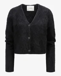 Lisa Yang Filippa Cashmere-Strickjacke Schwarz