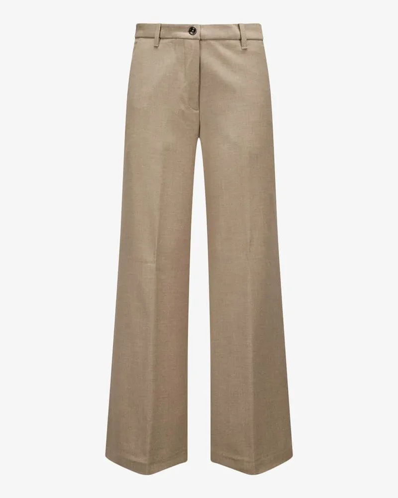 nine:inthe:morning Nadja Palazzo-Hose Beige