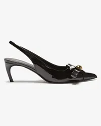 Ferragamo Brilda Slingback-Pumps Schwarz