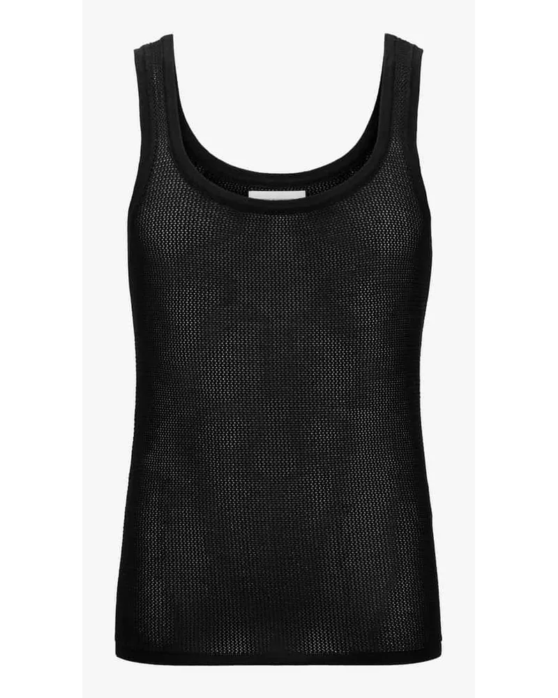 Laneus Salamaka Strick-Tanktop Schwarz