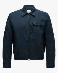 Paul Smith Leinen-Blouson Blau