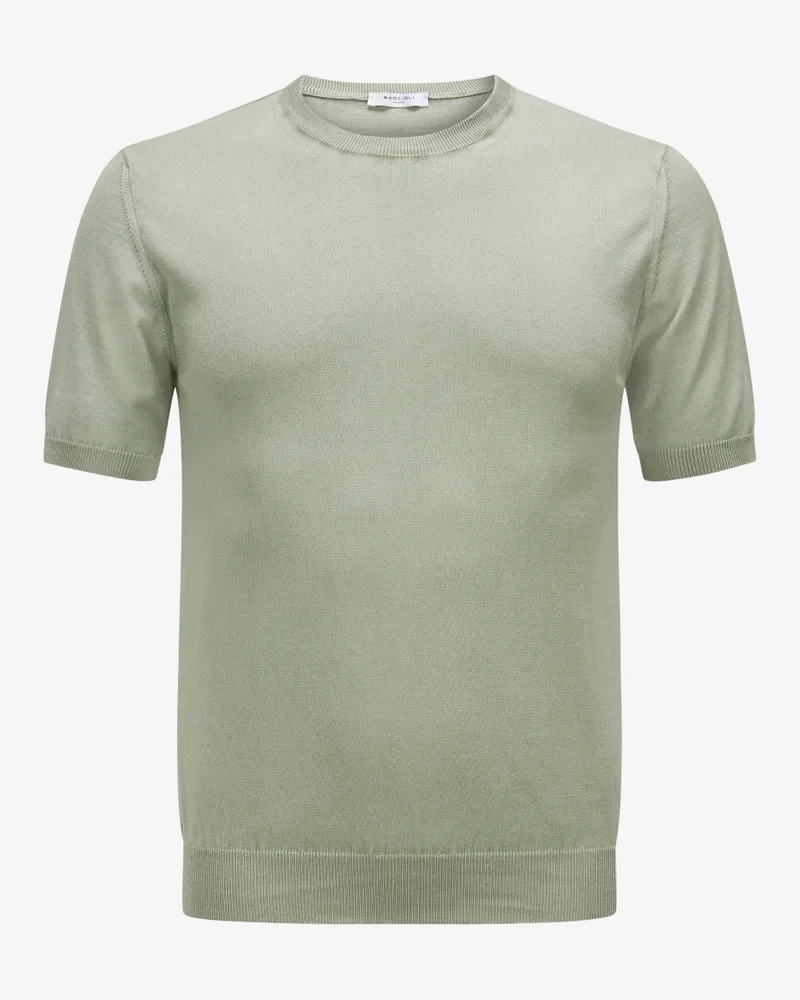 Boglioli Strickshirt GrüN