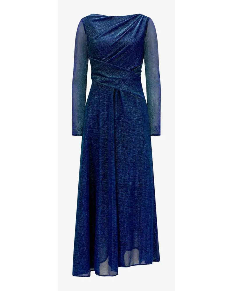 Talbot Runhof Abendkleid Blau