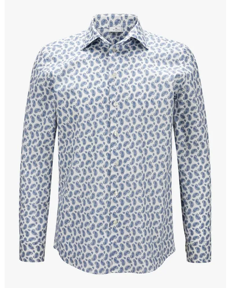 Etro Casualhemd Blau