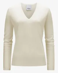 ALLUDE Cashmere-Pullover Weiß