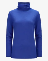 Lodenfrey Cashmere-Rollkragenpullover Blau