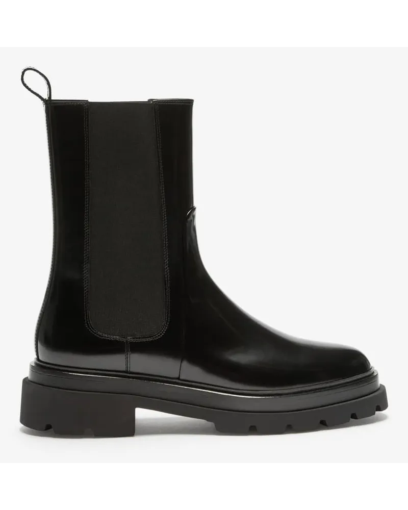 Santoni Chelsea Boots Schwarz