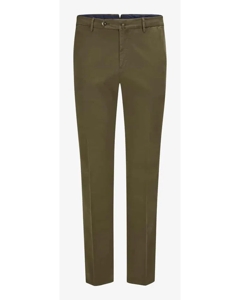 PT TORINO Chino Slim Fit Stretch Grün