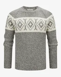 Gran Sasso Cashmere-Pullover Grau