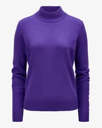 Luisa Di Carpi Cashmere-Pullover Violett