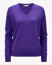 Luisa Di Carpi Cashmere-Pullover Violett