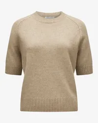 Anine Bing Cashmere-Strickshirt Beige