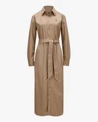 Ralph Lauren Hemdblusenkleid Beige