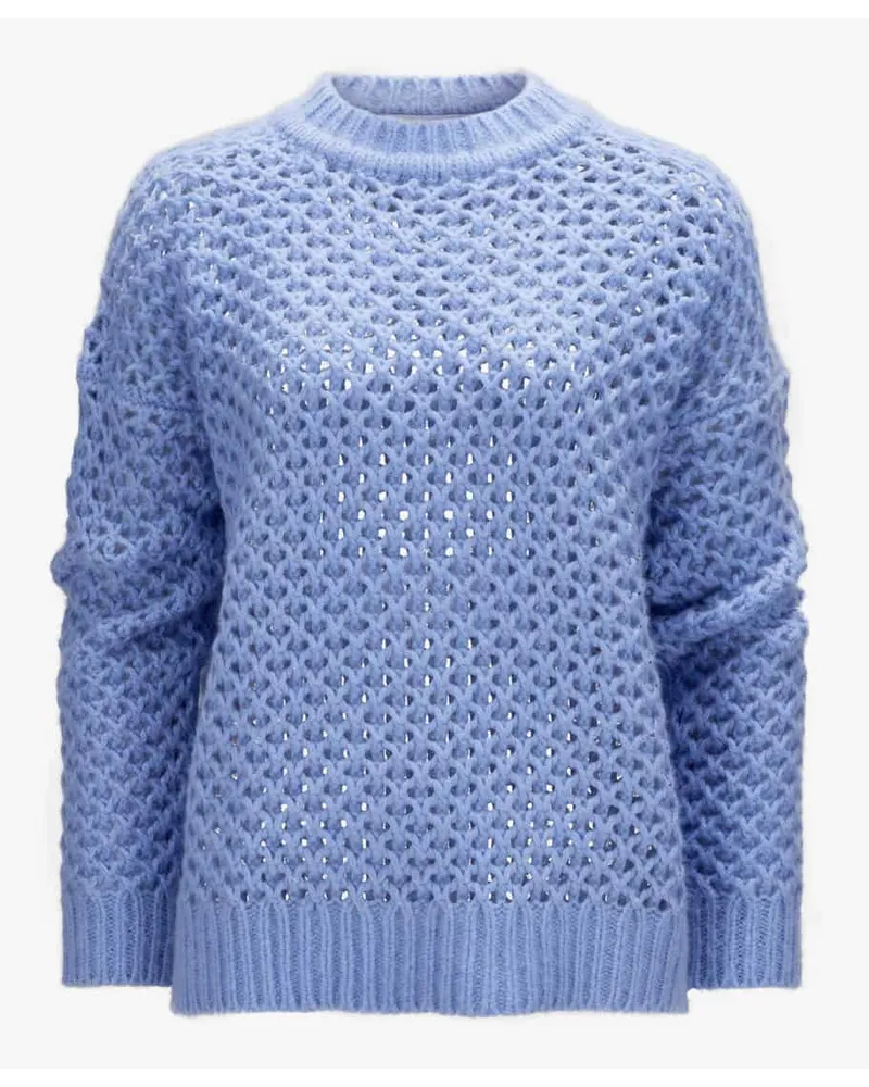 Stephan Boya Jade Cashmere-Pullover Blau