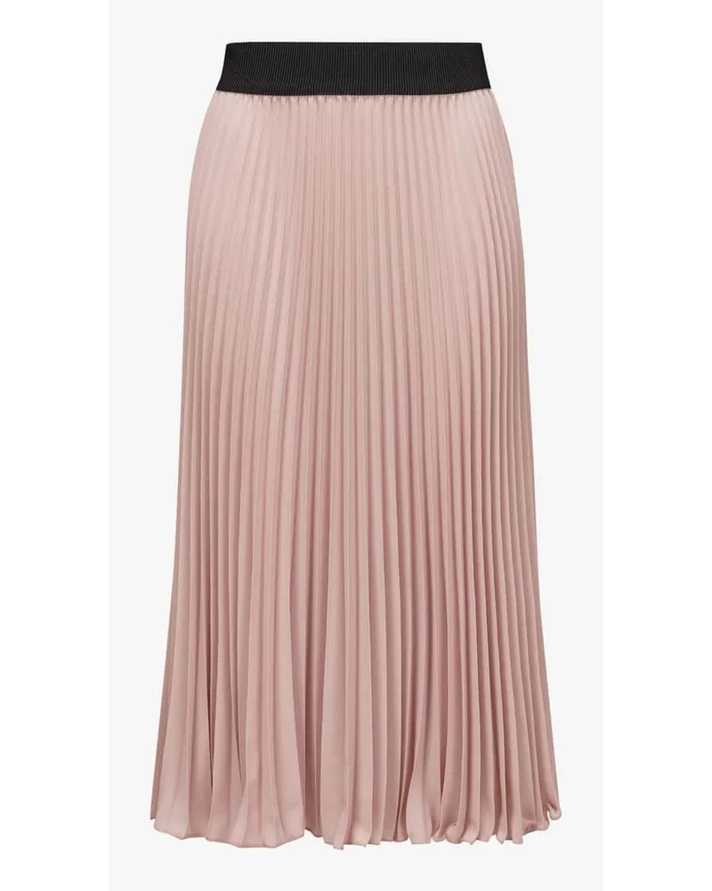 SHIRTAPORTER Plisseerock Rosa