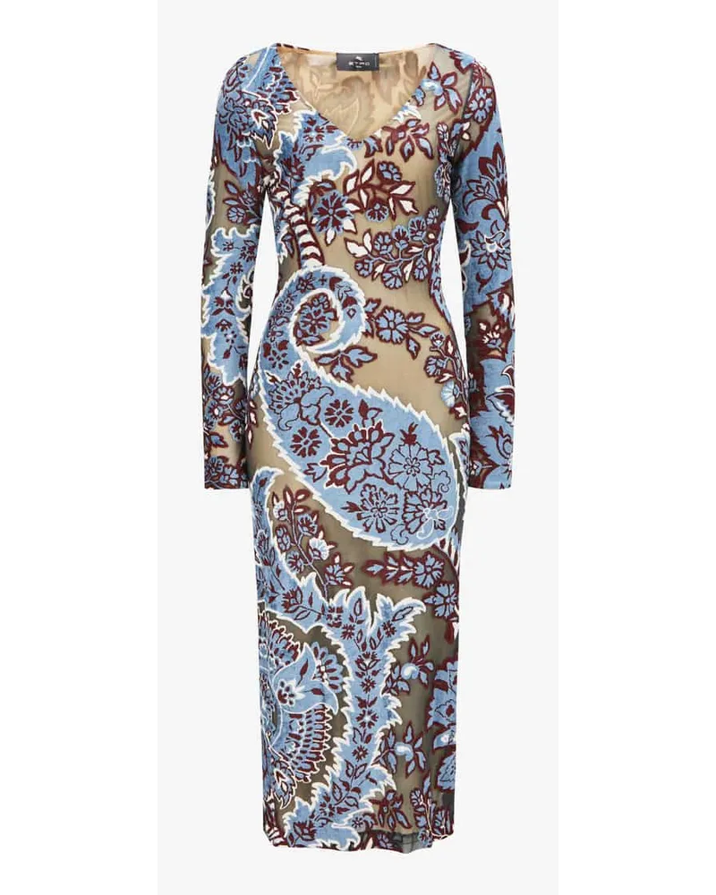 Etro Kleid Blau