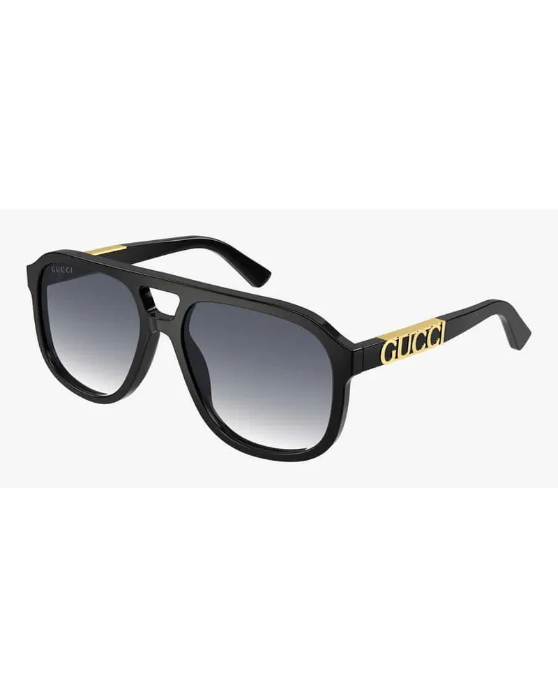 Gucci Sonnenbrille Schwarz