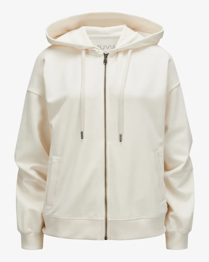 Juvia Melinda Sweatjacke Weiß