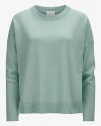 ALLUDE Cashmere-Pullover Grün