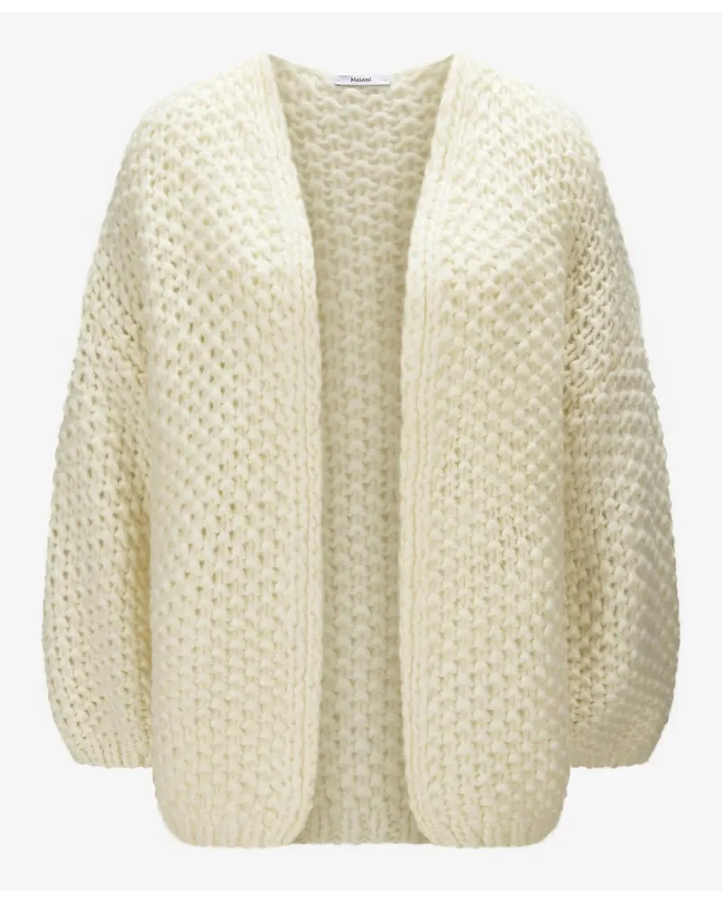 MAIAMI Cardigan Weiß