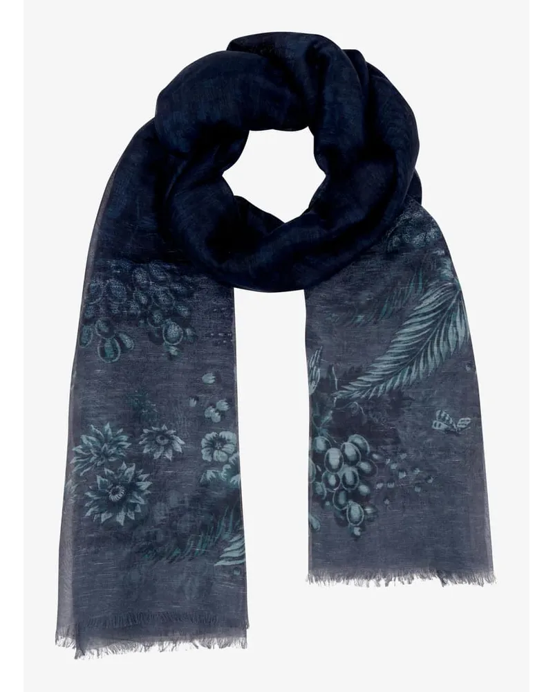 Etro Schal Blau