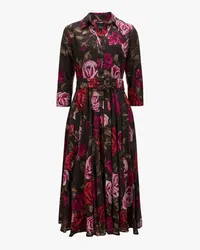 Samantha Sung Aster Charlot Rose Hemdblusenkleid Bunt