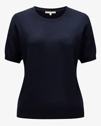 Luisa Di Carpi Cashmere-Strickshirt Blau