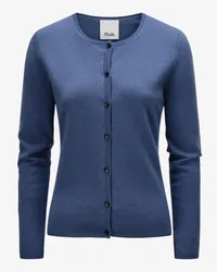 ALLUDE Cashmere-Strickjacke Blau