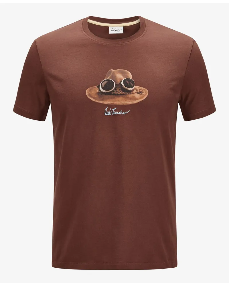 Luis Trenker Der Hut T-Shirt Braun