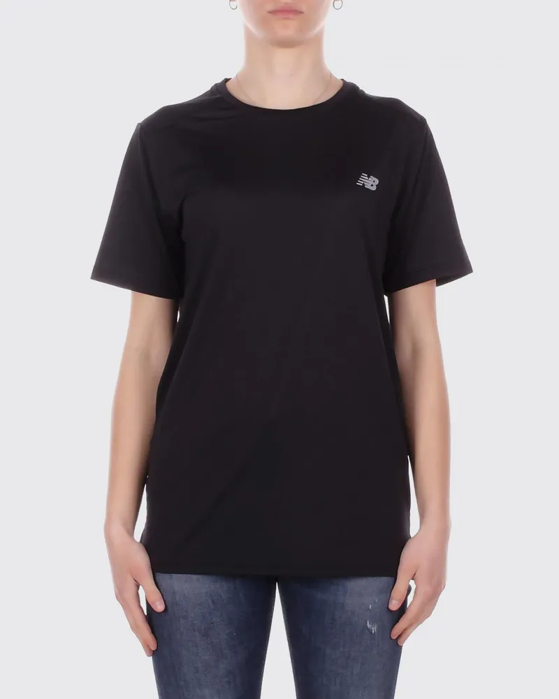 New Balance T-shirt herren Schwarz
