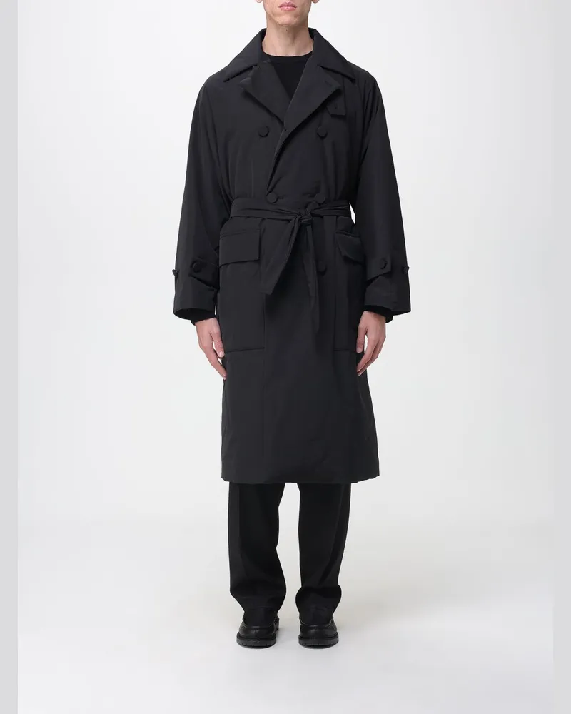 Hevò Mantel herren Schwarz