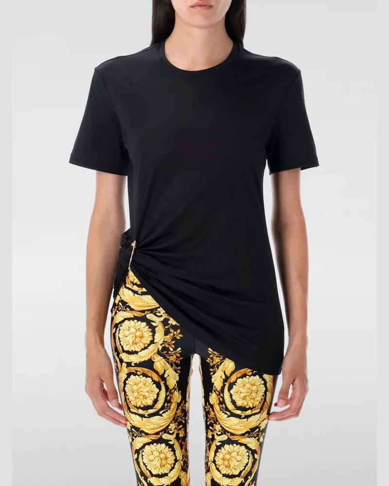 Versace T-shirt damen Schwarz