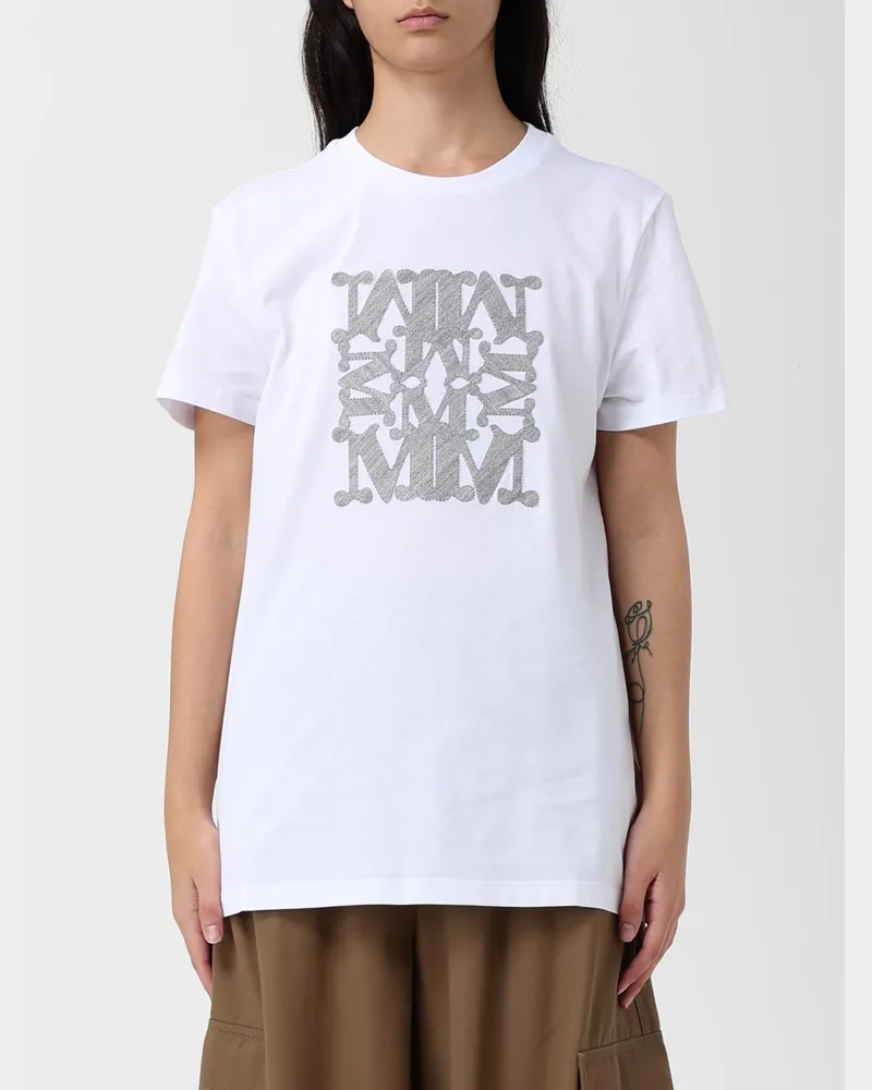Max Mara T-shirt damen Weiss