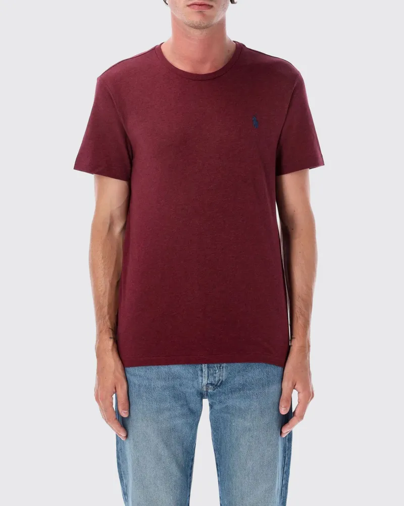Ralph Lauren T-shirt herren Weinrot