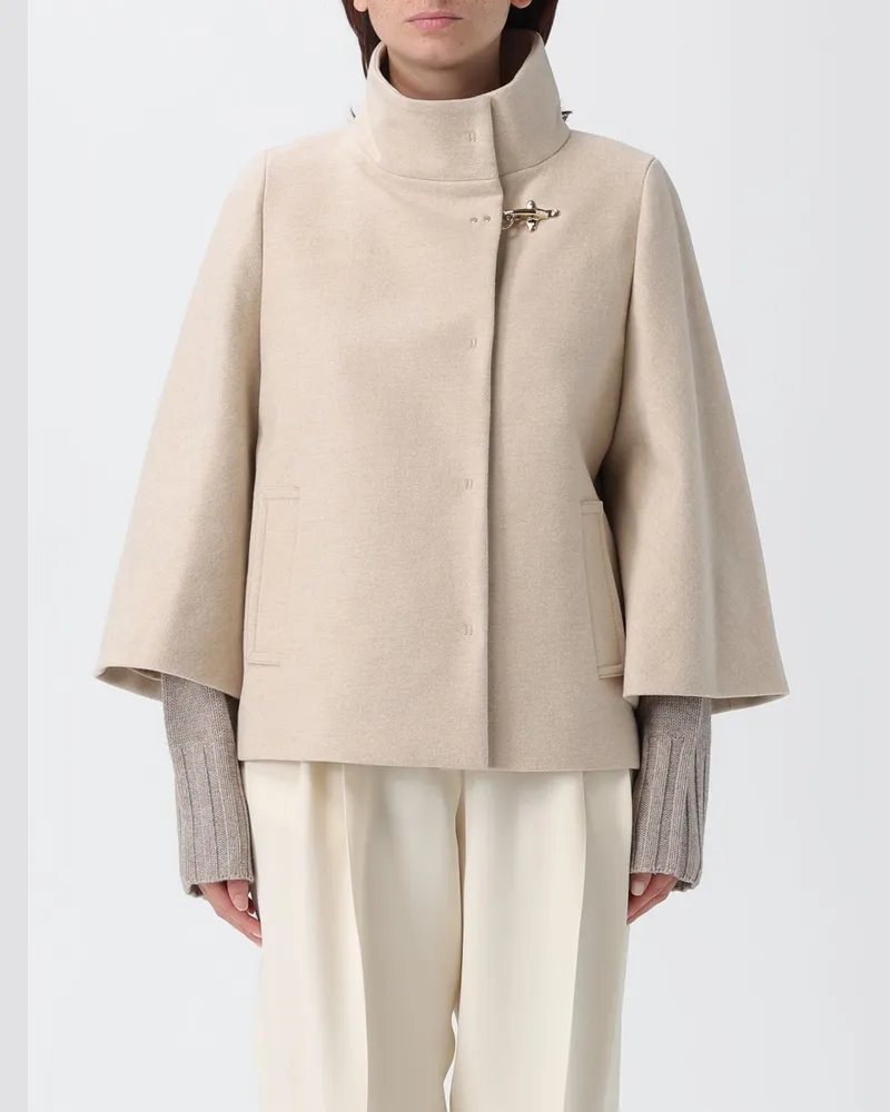 Fay Mantel damen Ivory