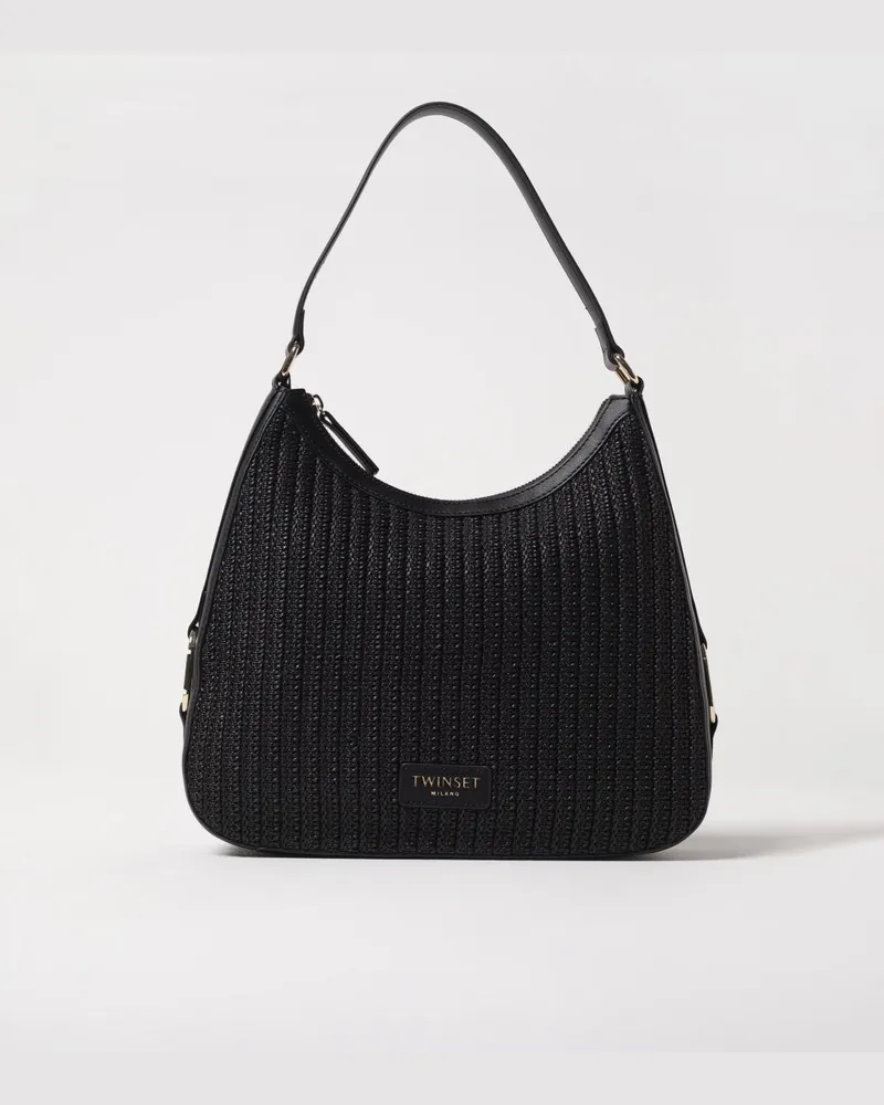 Twin-Set Handtasche damen Schwarz