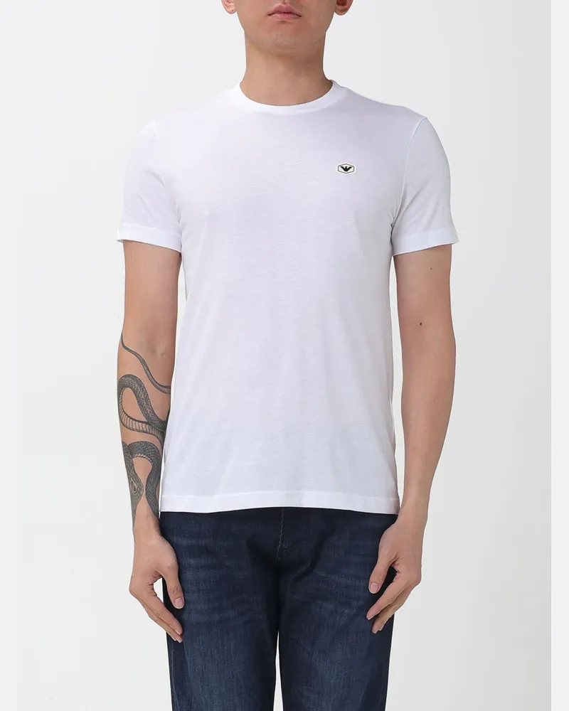 Emporio Armani T-shirt herren Weiß